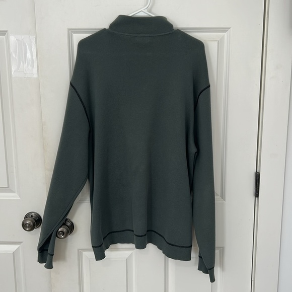 Izod XFG pullover quarter zip size XL olive green - Picture 5 of 5